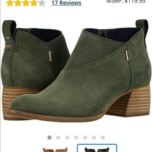 Toms new without the box boots